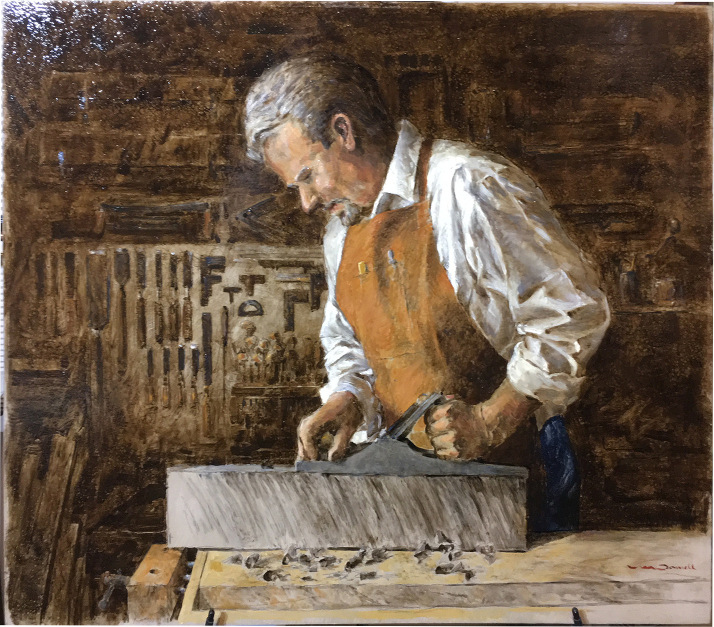 The Woodcarver by Joe McDonnell